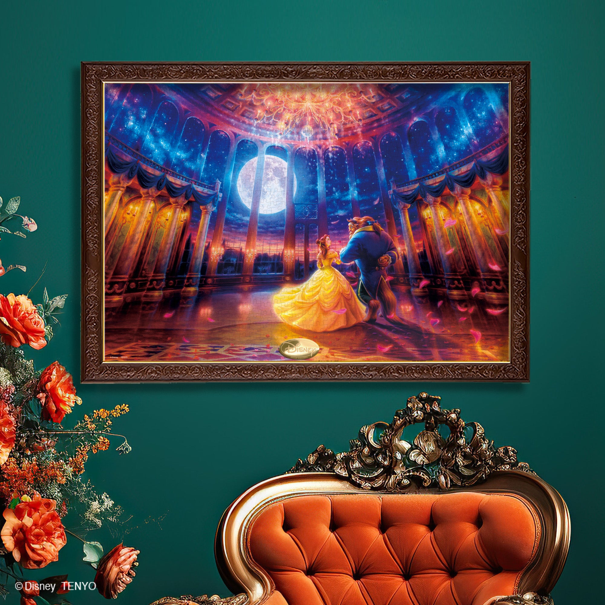 光る ジグソーパズル 1000ピース 「ムーンライト ボールルーム（美女と