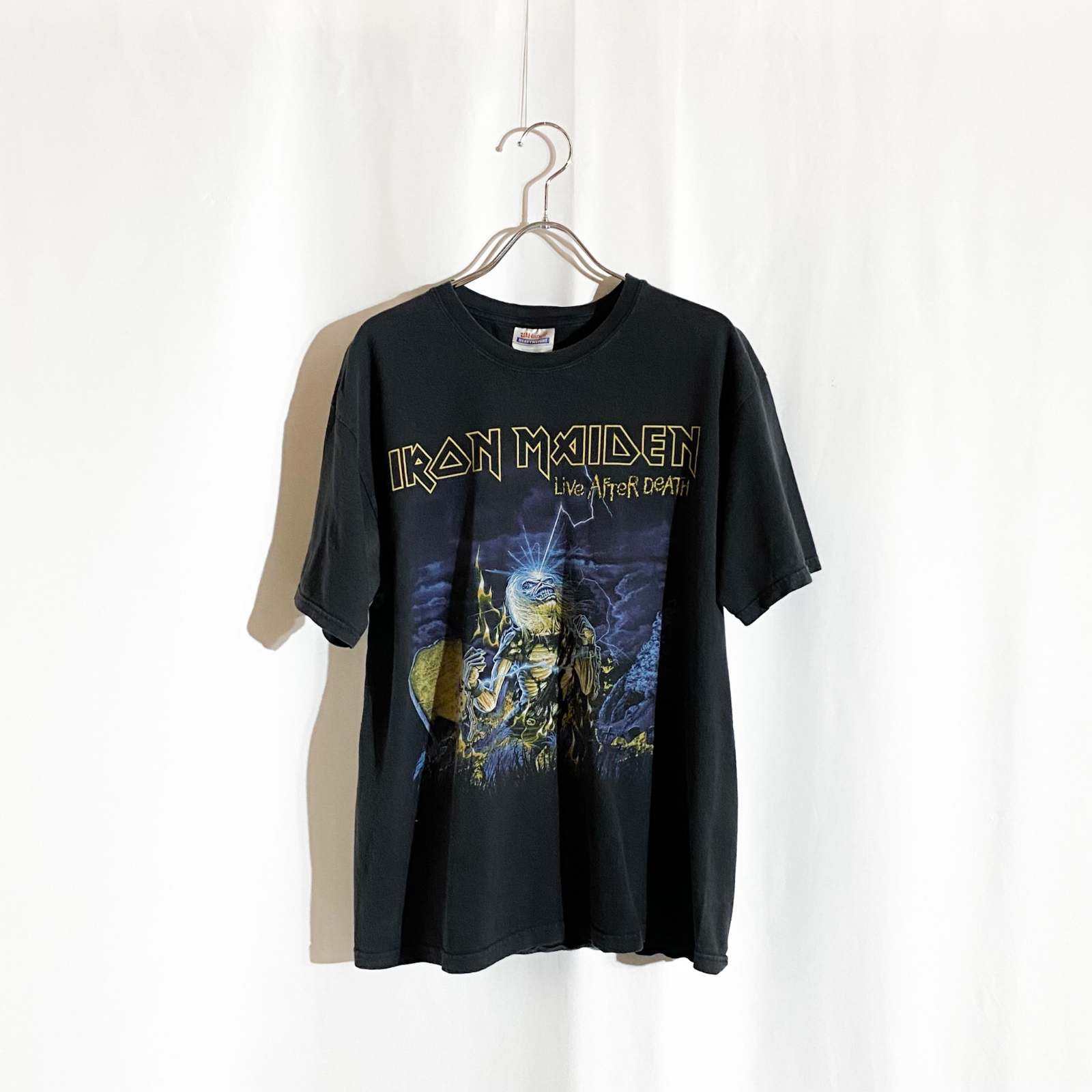 古着–IRON MAIDEN ”LIVE AFTER DEATH” バンド Tシャツ – 【古着通販