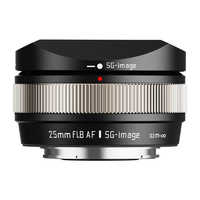 SGIMAGE AF 25mm F1.8 Type II 富士フイルムXマウント APS-C ブラック