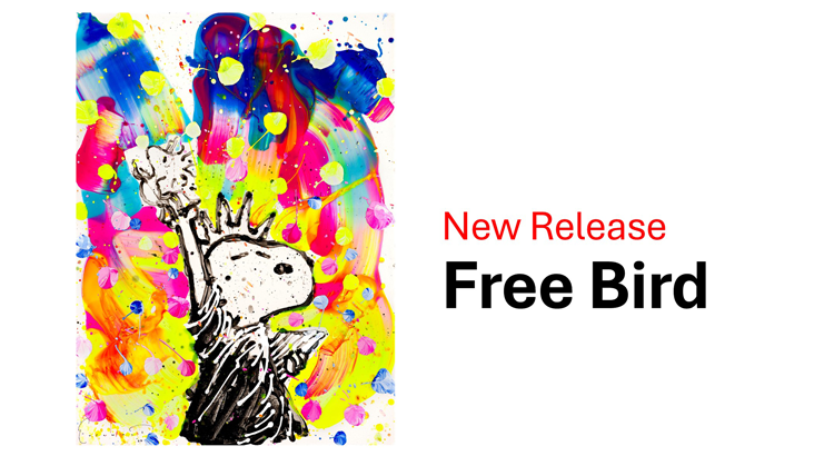 兵庫県・栃木県】75周年記念版画“FREE BIRD”発表展（トム・エバハート