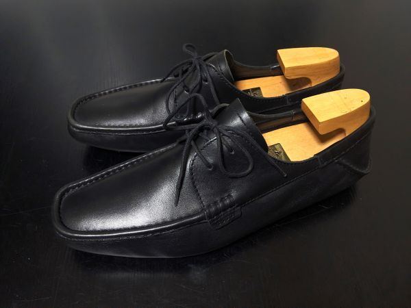 極美品GUCCIデッキシューズ