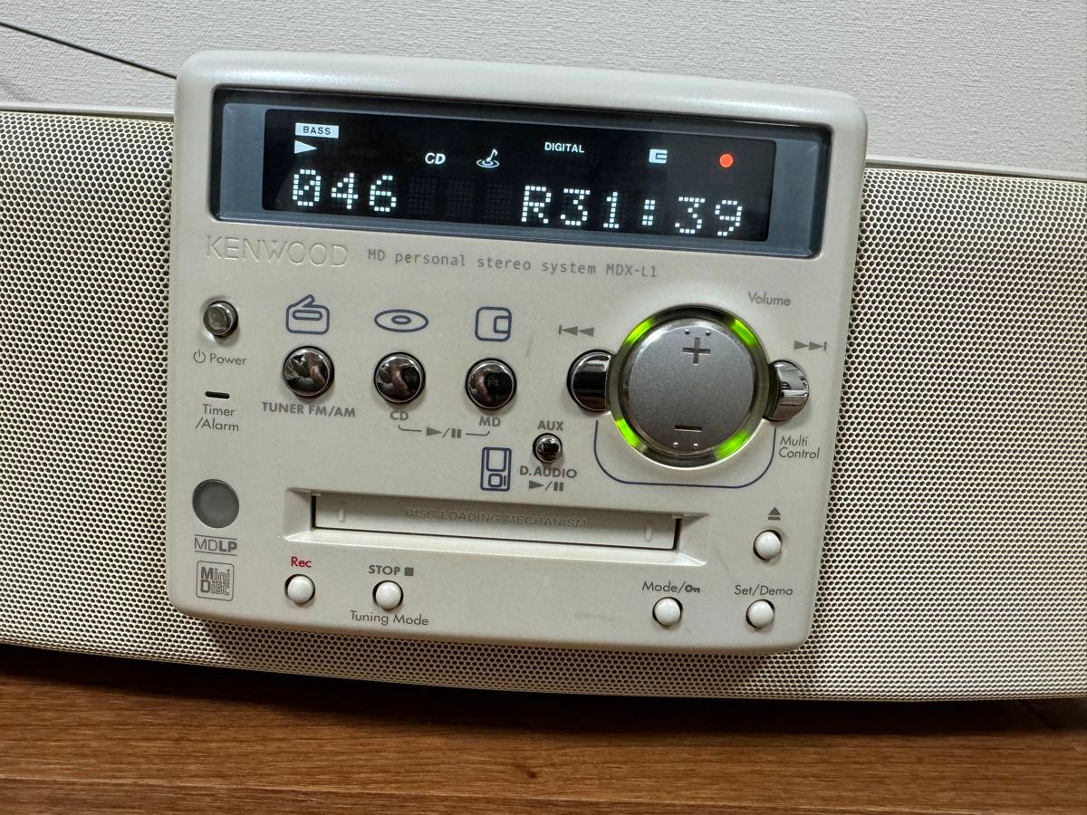 KENWOOD MDX-L1 CD/MD/TUNER コンポ ラジカセ｜Yahoo!フリマ（旧PayPay