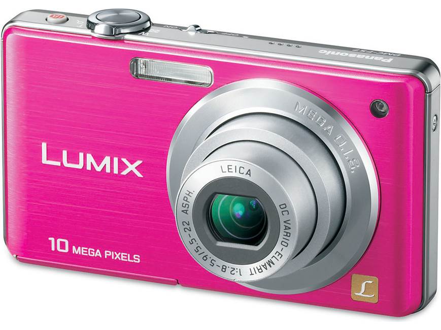 Panasonic Lumix DMC-FS7 (Pink) 10.1-megapixel digital camera with