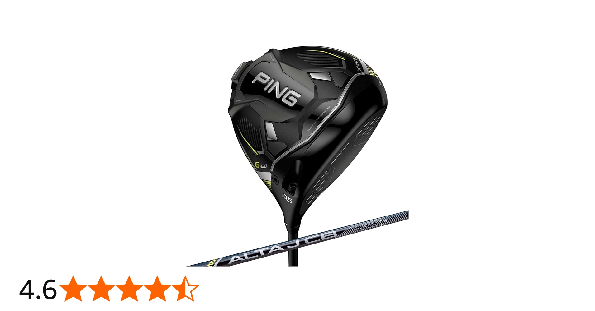 Amazon.co.jp: PING(ピン) G430 MAX ドライバー ALTA J CB BLACK