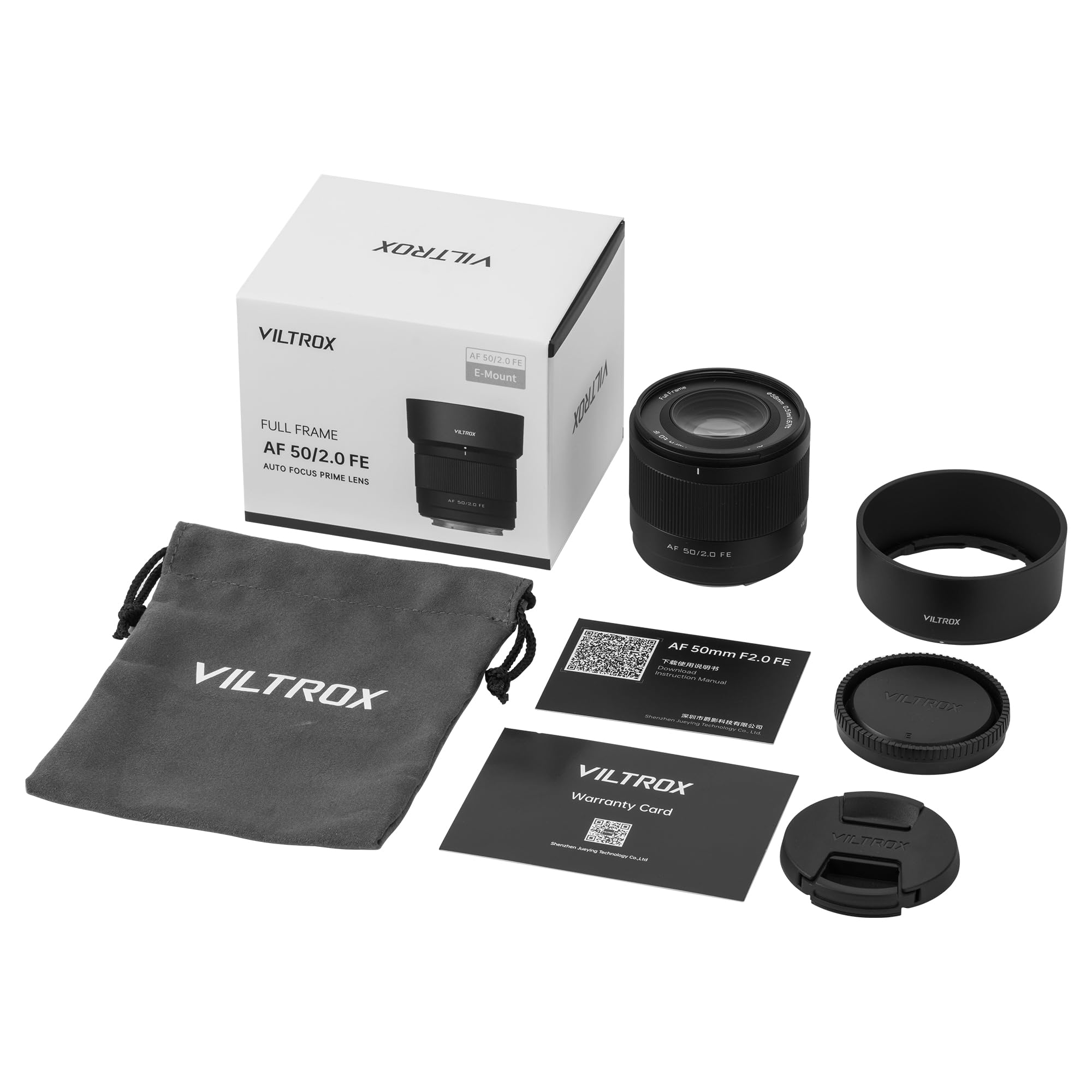 VALTROX AF 50/1.8 FE 単焦点レンズ sony eマウント Amazon.co.jp