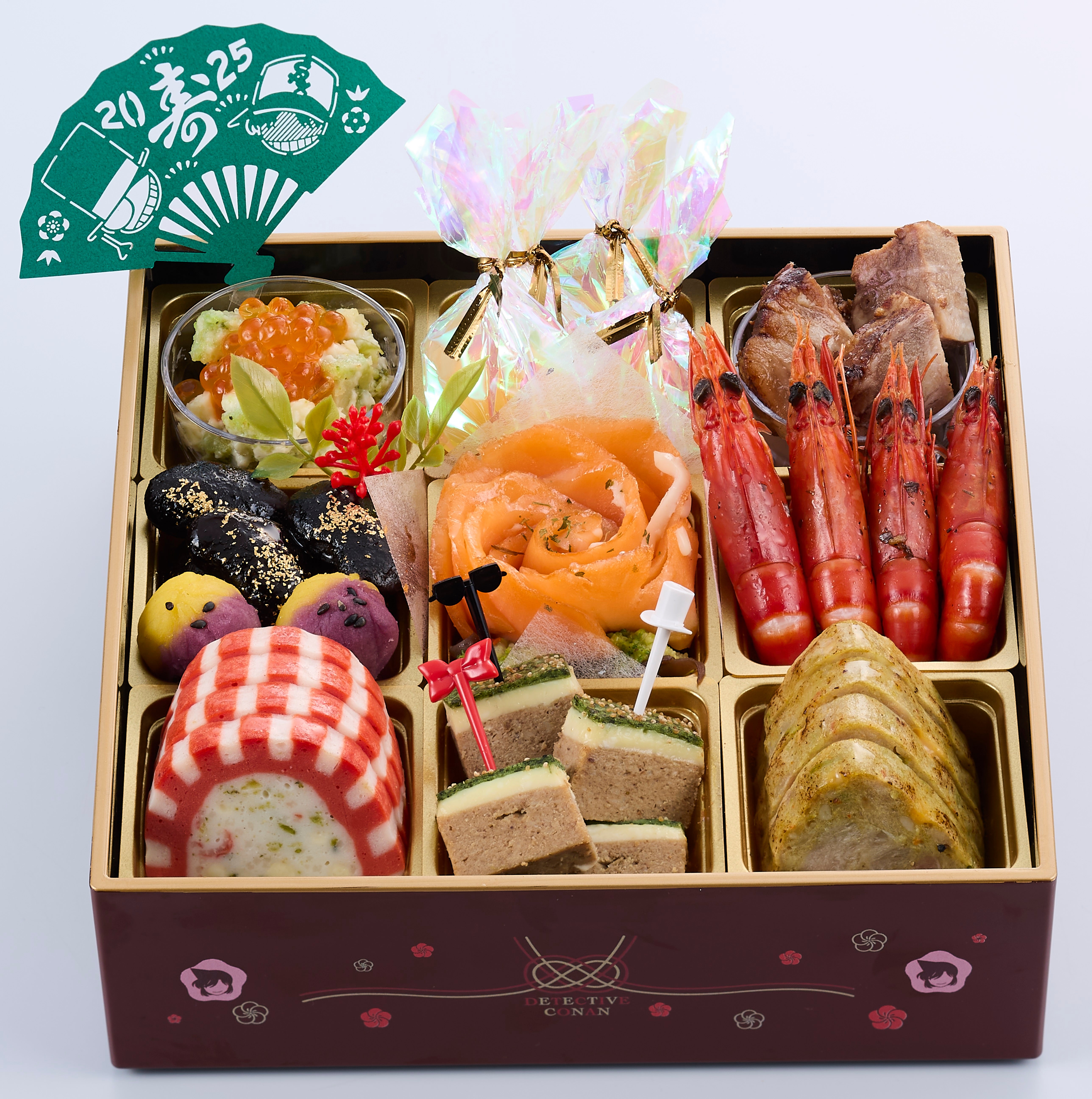 今年のテーマは「開運」！毎年大人気の「名探偵コナンおせち2025