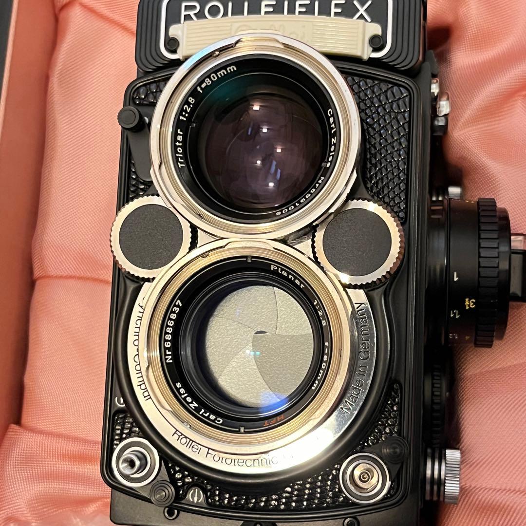 訳あり ローライ Rolleiflex 2.8F Platin Edition